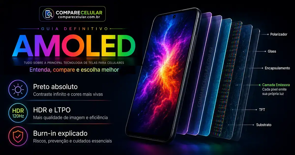 Guia Definitivo AMOLED: tudo sobre a principal tecnologia de telas para celulares