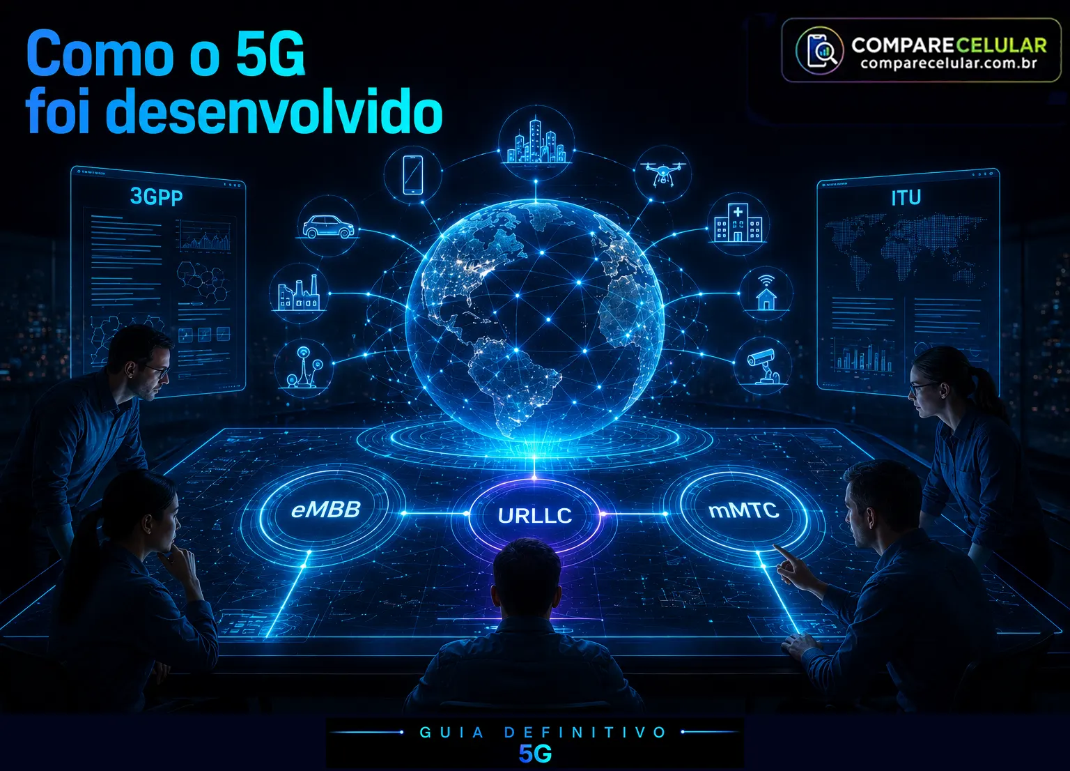 Como o 5G foi desenvolvido