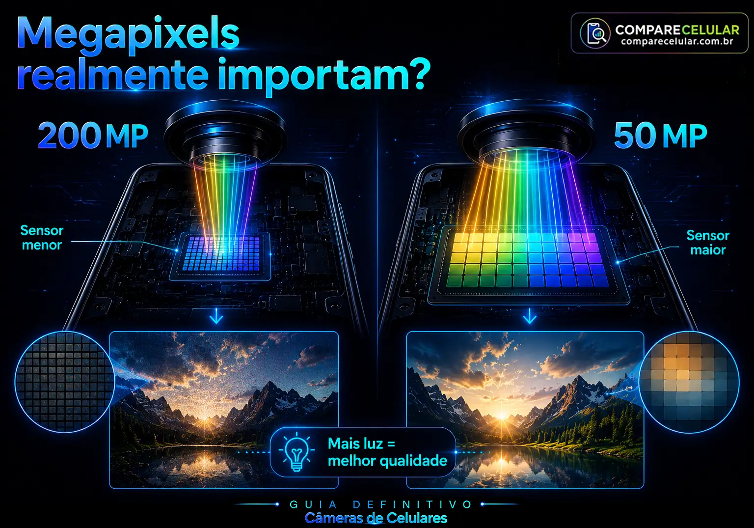 MegaPixels realmente importam?