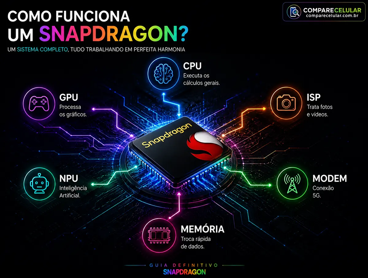 Como funciona um chip Snapdragon